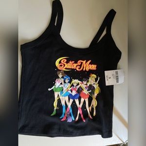 Small Forever 21 Sailor Moon Cropped Tank Top